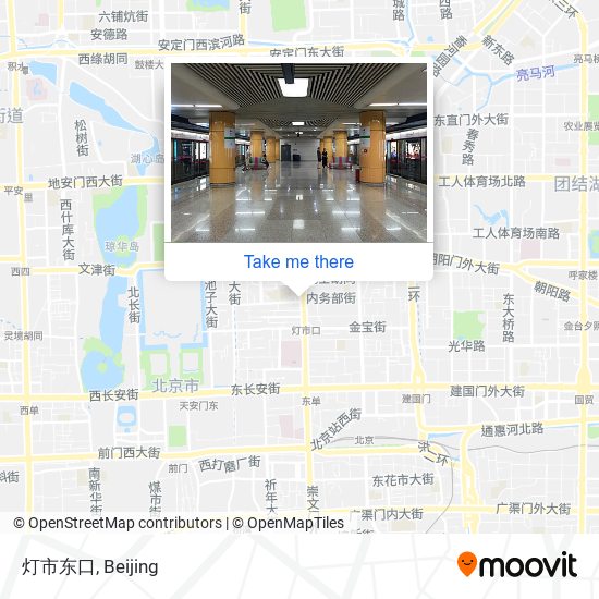 灯市东口 map