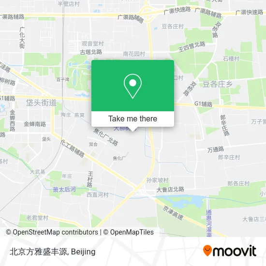 北京方雅盛丰源 map