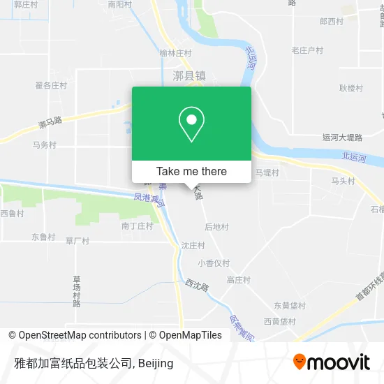 雅都加富纸品包装公司 map