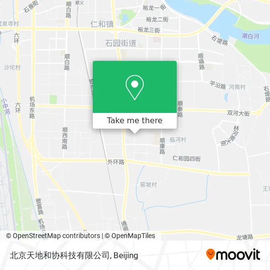 北京天地和协科技有限公司 map