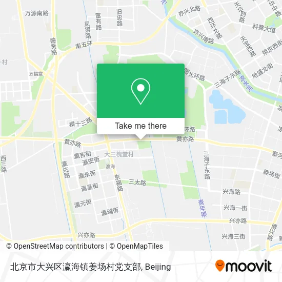 北京市大兴区瀛海镇姜场村党支部 map
