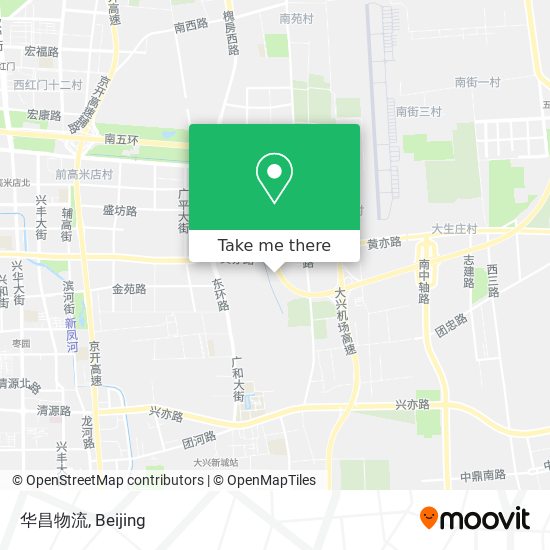 华昌物流 map