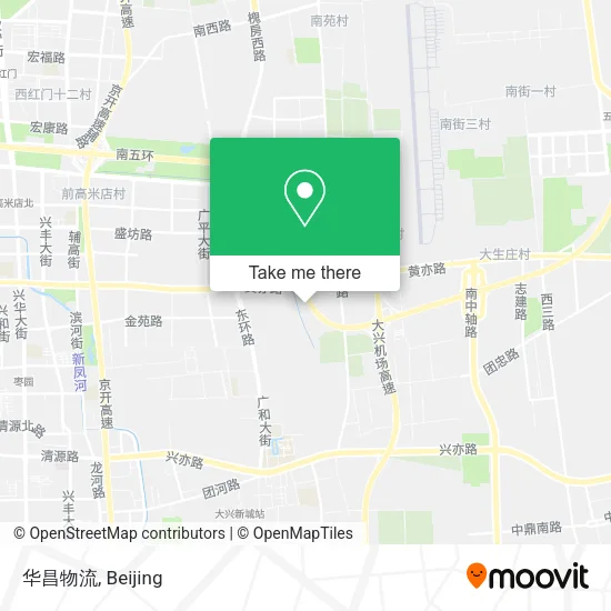 华昌物流 map
