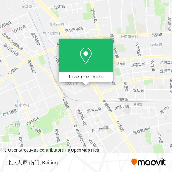北京人家-南门 map