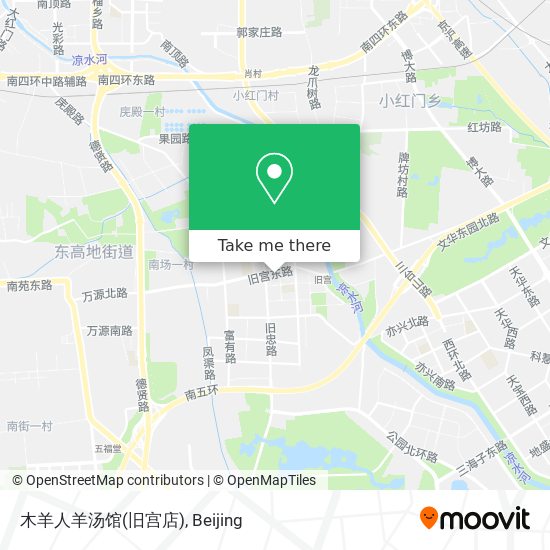 木羊人羊汤馆(旧宫店) map