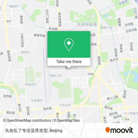 头发乱了专业染烫造型 map