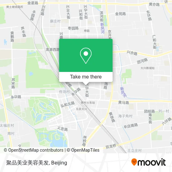 聚品美业美容美发 map