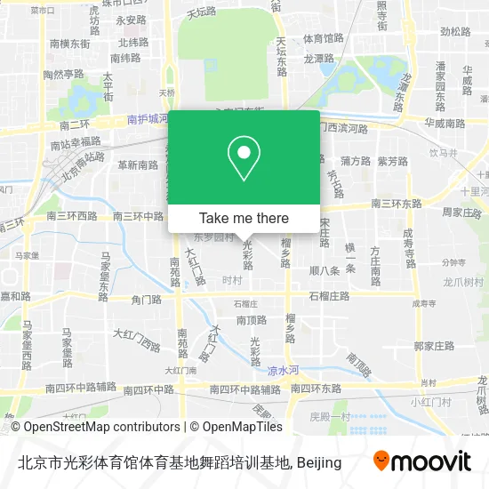 北京市光彩体育馆体育基地舞蹈培训基地 map