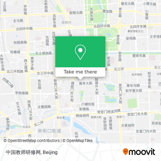 中国教师研修网 map
