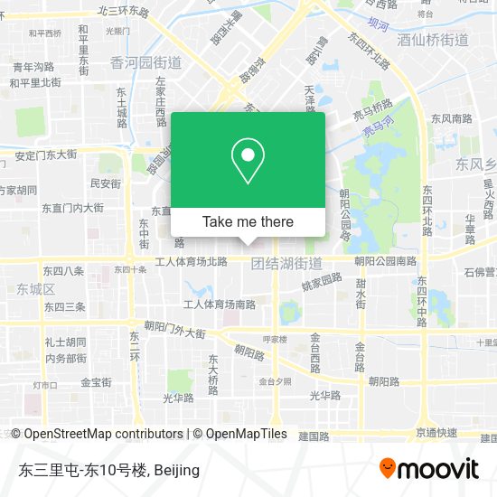 东三里屯-东10号楼 map