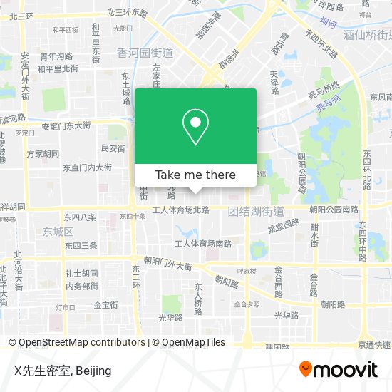 X先生密室 map