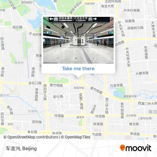 车道沟 map
