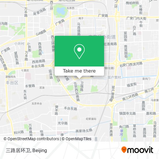三路居环卫 map