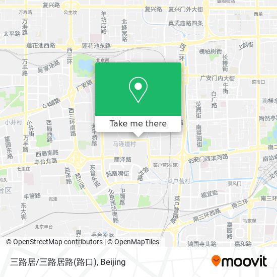 三路居/三路居路(路口) map