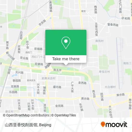 山西晋香悦削面馆 map