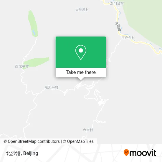 北沙港 map