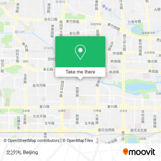 北沙沟 map