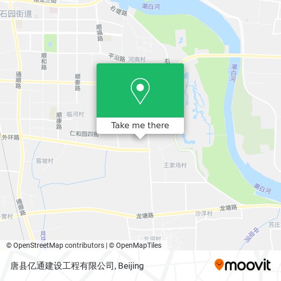 唐县亿通建设工程有限公司 map