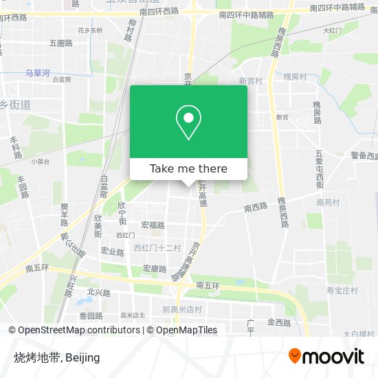 烧烤地带 map