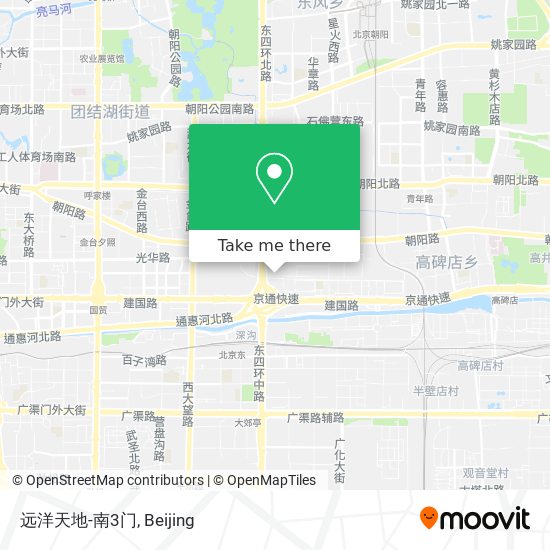 远洋天地-南3门 map