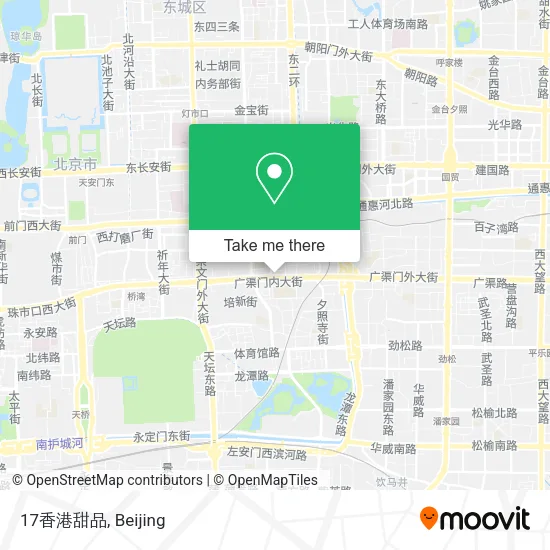 17香港甜品 map
