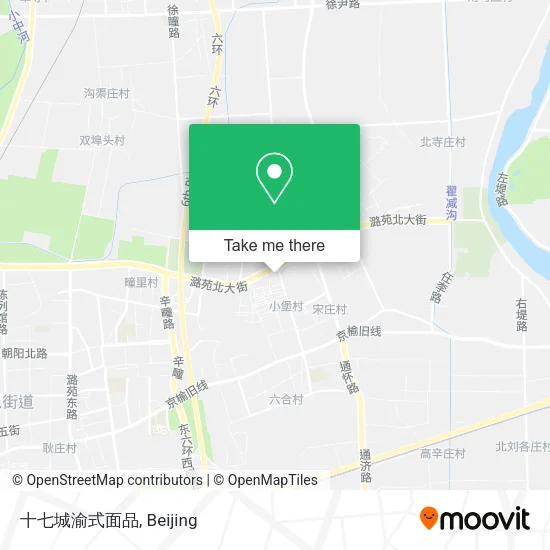 十七城渝式面品 map