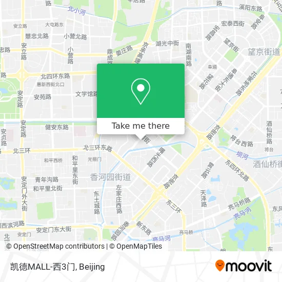 凯德MALL-西3门 map