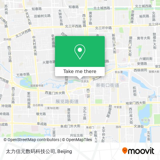 太力信元数码科技公司 map