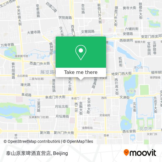 泰山原浆啤酒直营店 map