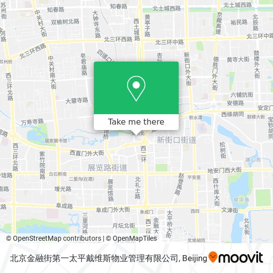 北京金融街第一太平戴维斯物业管理有限公司 map
