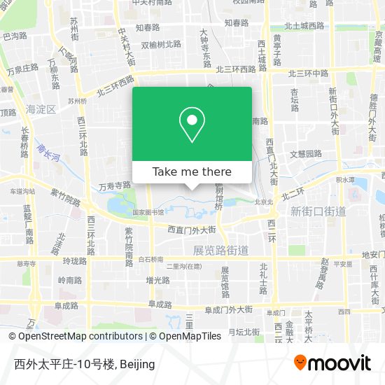 西外太平庄-10号楼 map