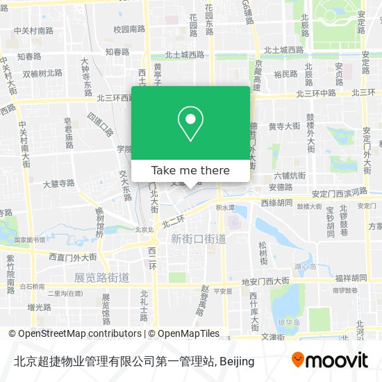 北京超捷物业管理有限公司第一管理站 map