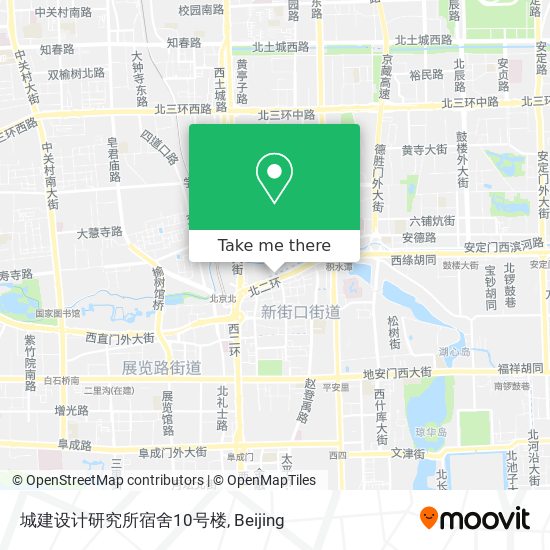 城建设计研究所宿舍10号楼 map