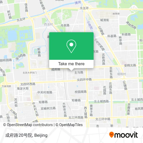 成府路20号院 map