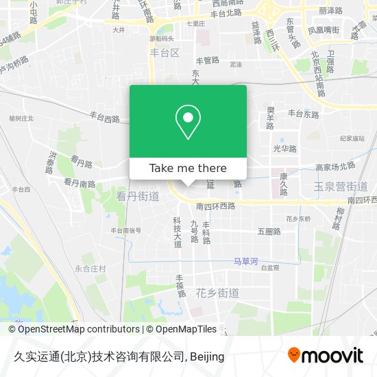 久实运通(北京)技术咨询有限公司 map