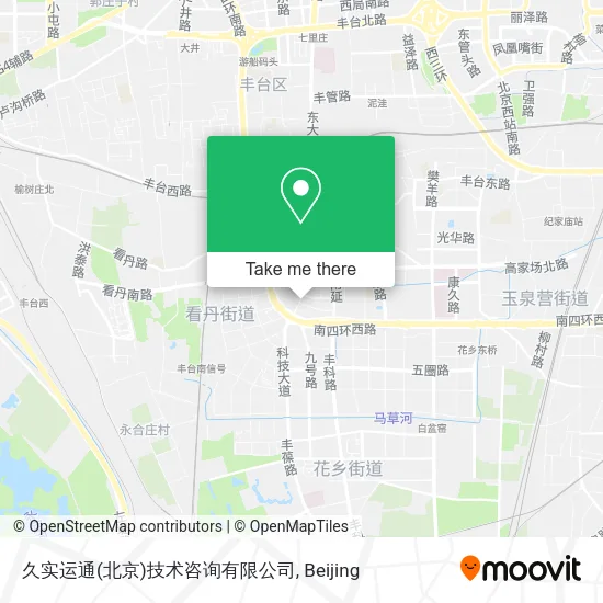 久实运通(北京)技术咨询有限公司 map