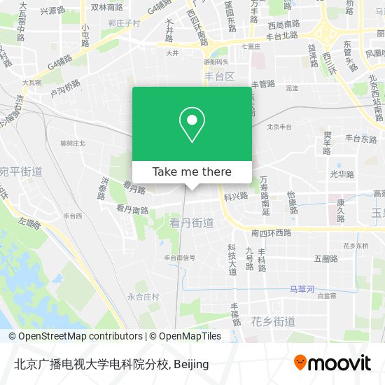 北京广播电视大学电科院分校 map