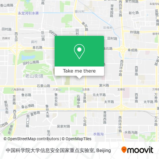 中国科学院大学信息安全国家重点实验室 map