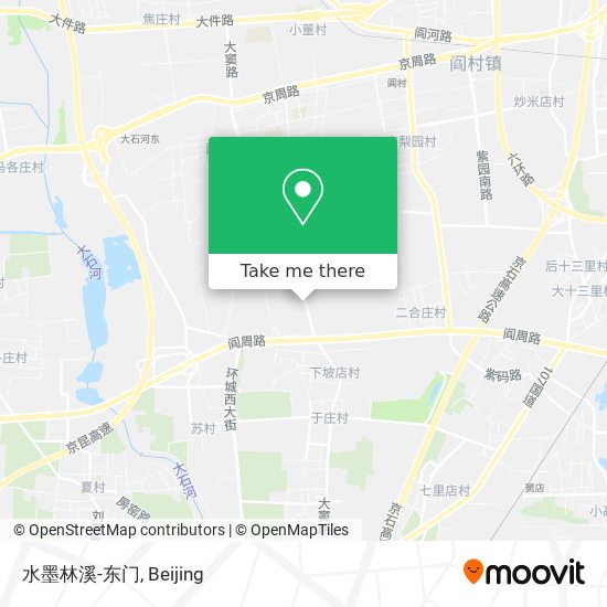 水墨林溪-东门 map