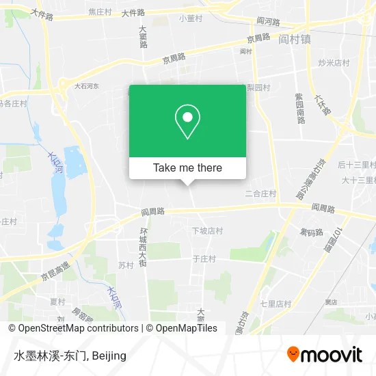 水墨林溪-东门 map