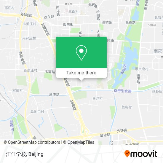 汇佳学校 map