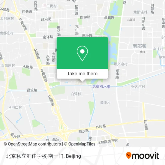 北京私立汇佳学校-南一门 map