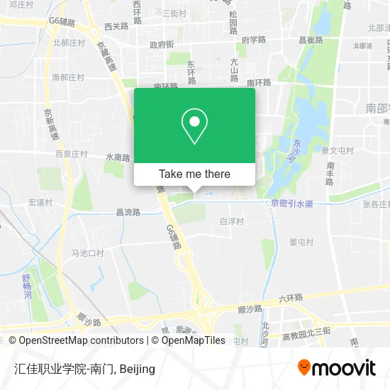 汇佳职业学院-南门 map