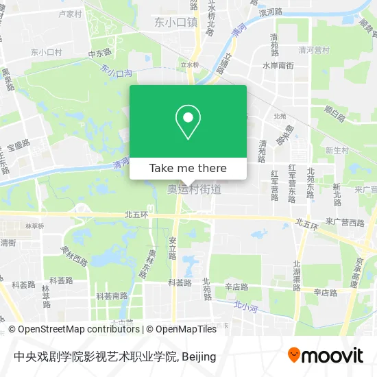 中央戏剧学院影视艺术职业学院 map