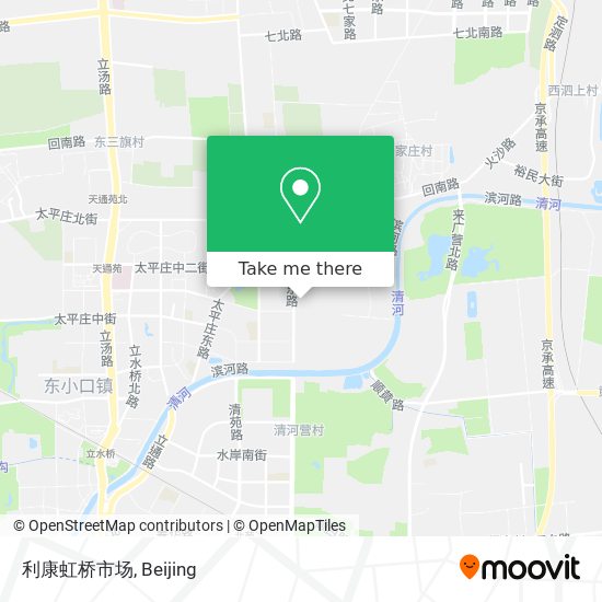 利康虹桥市场 map