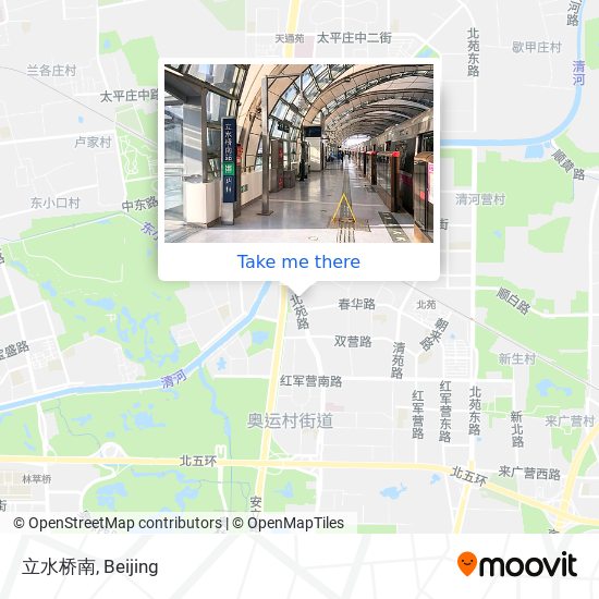立水桥南 map