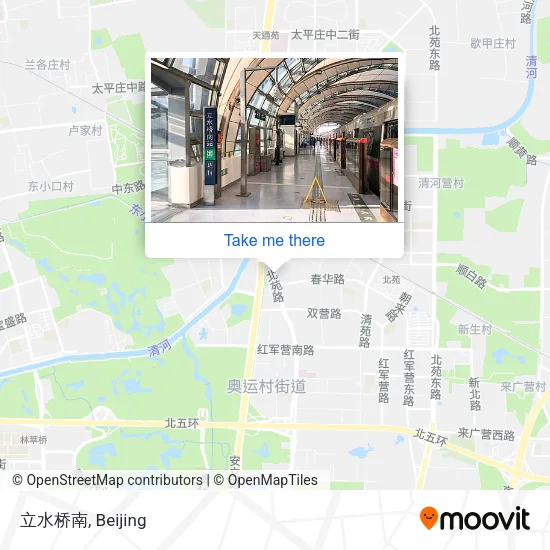 立水桥南 map