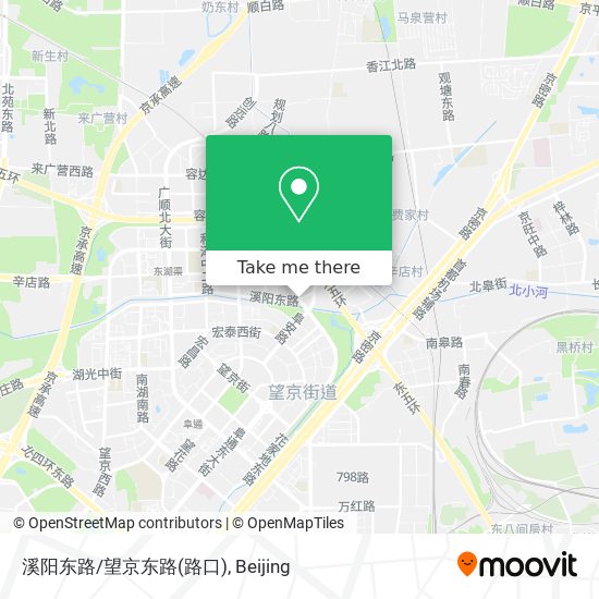 溪阳东路/望京东路(路口) map