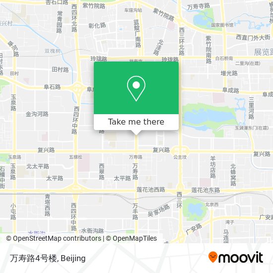 万寿路4号楼 map