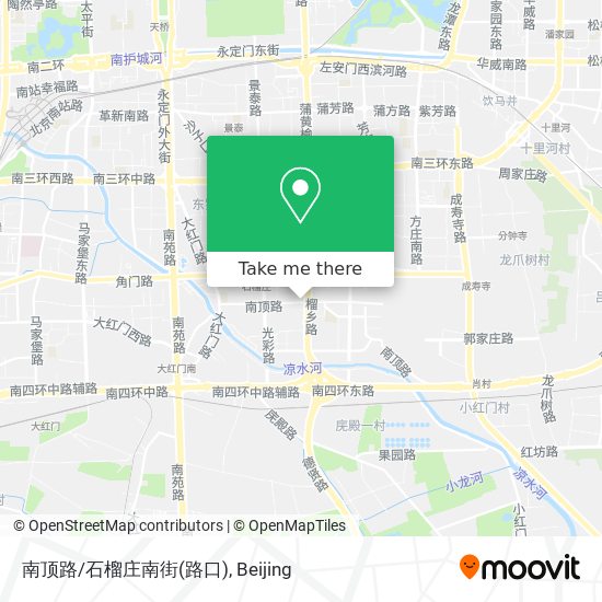 南顶路/石榴庄南街(路口) map